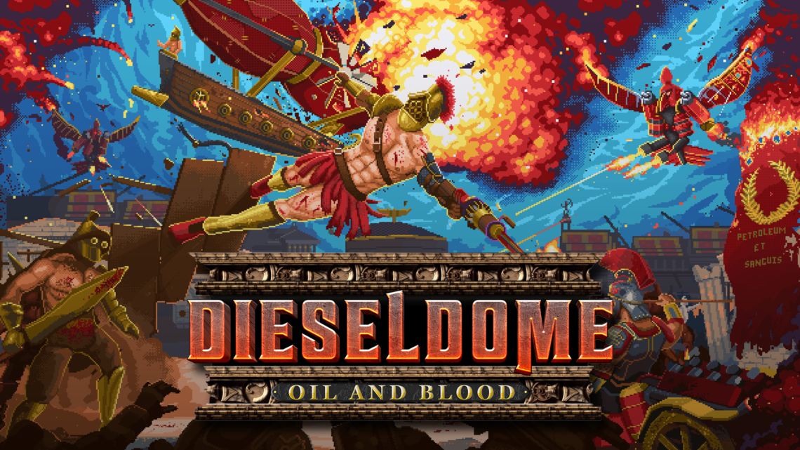 Tiro em primeira pessoa, ação roguelike (da demo) de DIESELDOME está disponível no Steam Next Fest