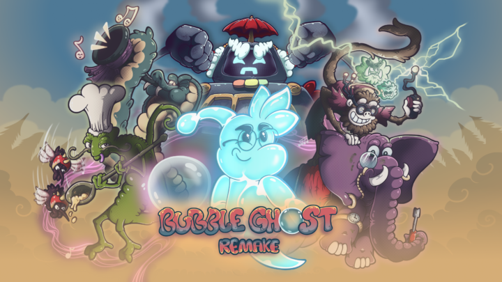 Bubble Ghost Remake chega ao Switch e ao PC dia 27 de Março