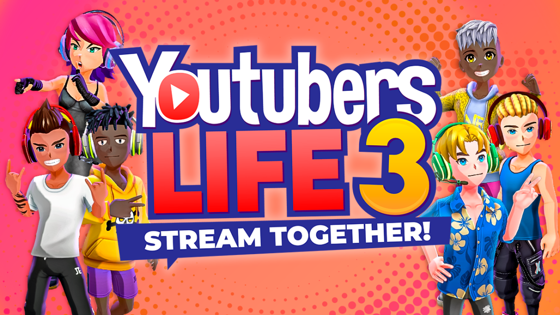 Se torne o maior streamer do mundo em Youtubers Life 3: Stream Together